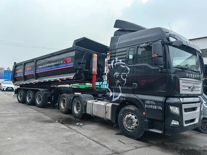 Rear Unloading Truck